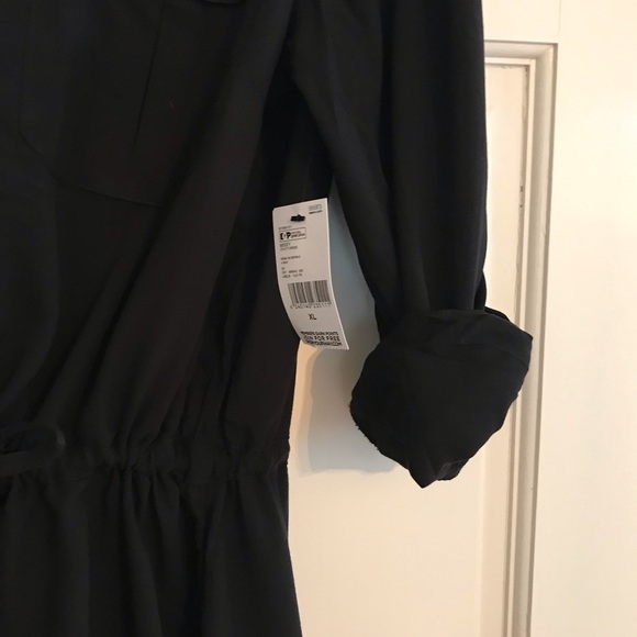 Black Romper Dress - Picture 5 of 5